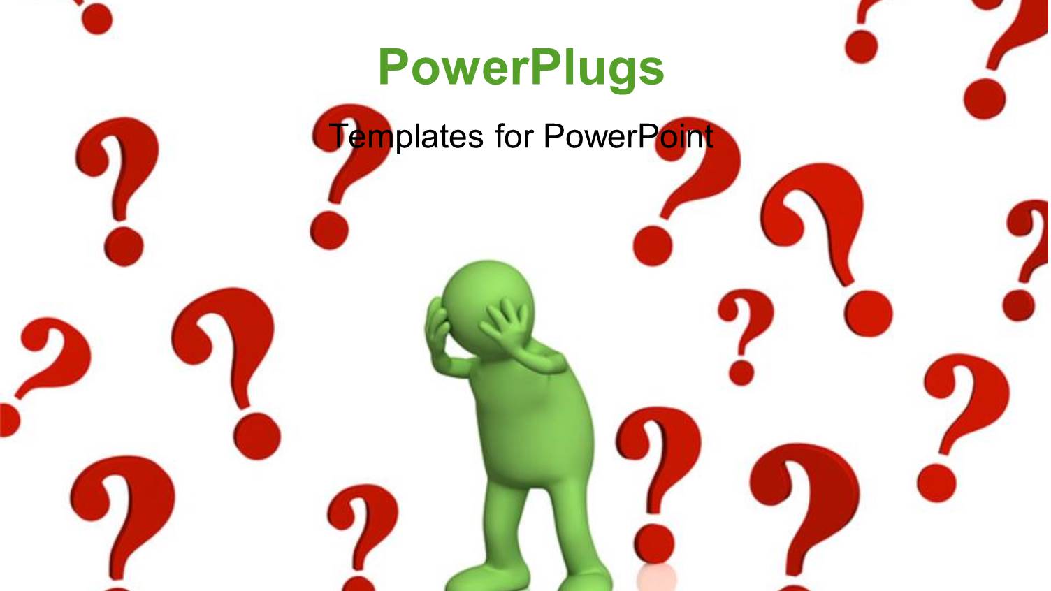 a Person who is Confused with White Background