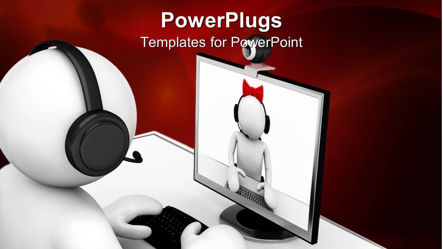 a Person Enjoying a Video on Computer