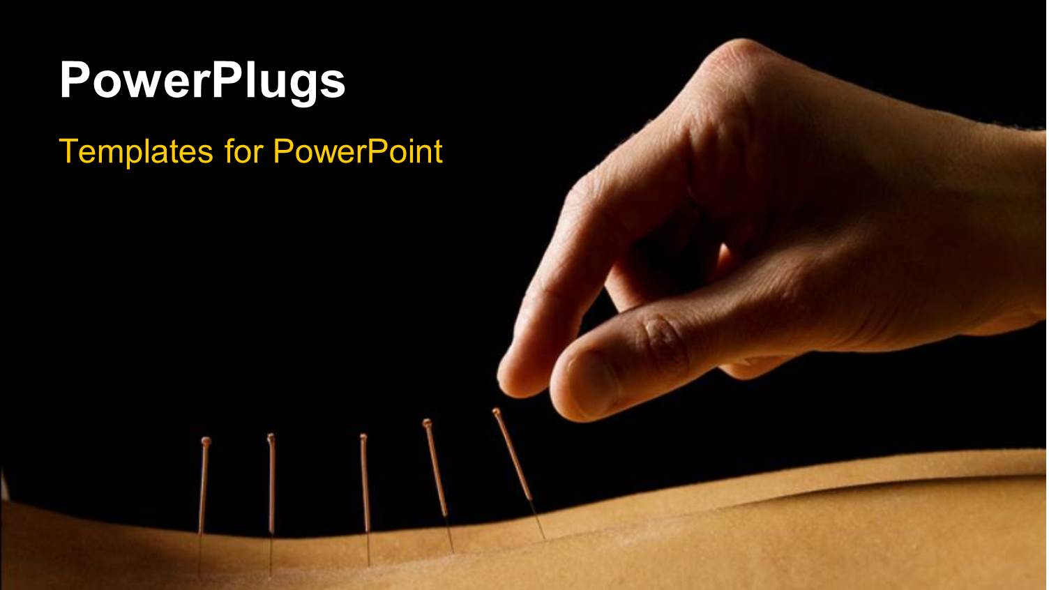 a Person Getting an Acupuncture Treatment