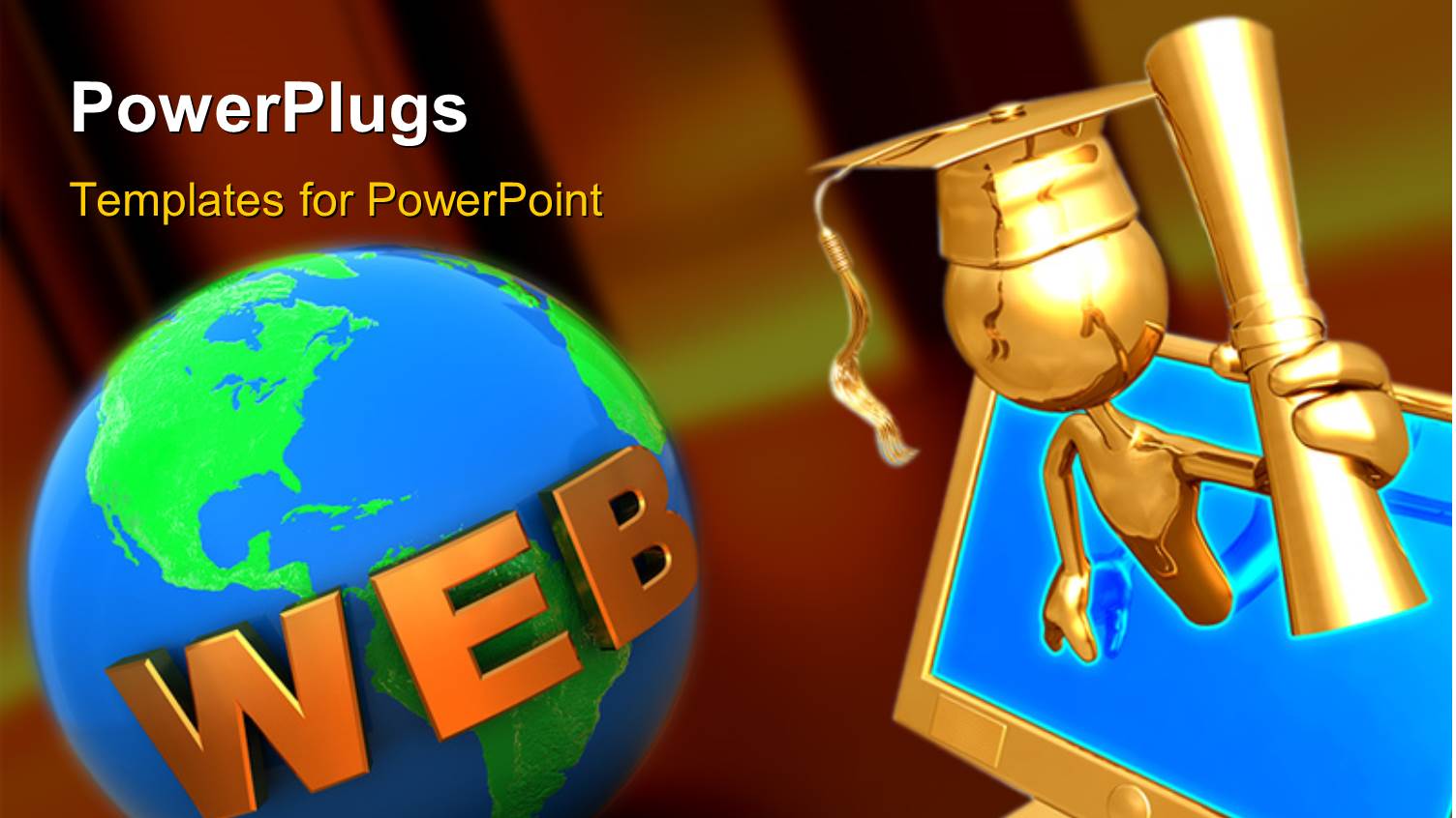 a Person with a Graduation Degree and a Globe