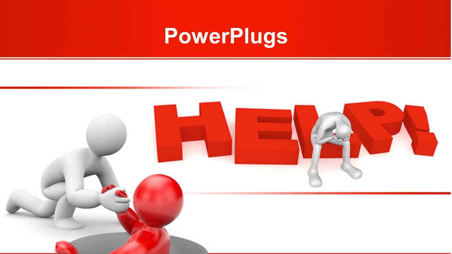 a Person Helping the other with Reddish and White Background