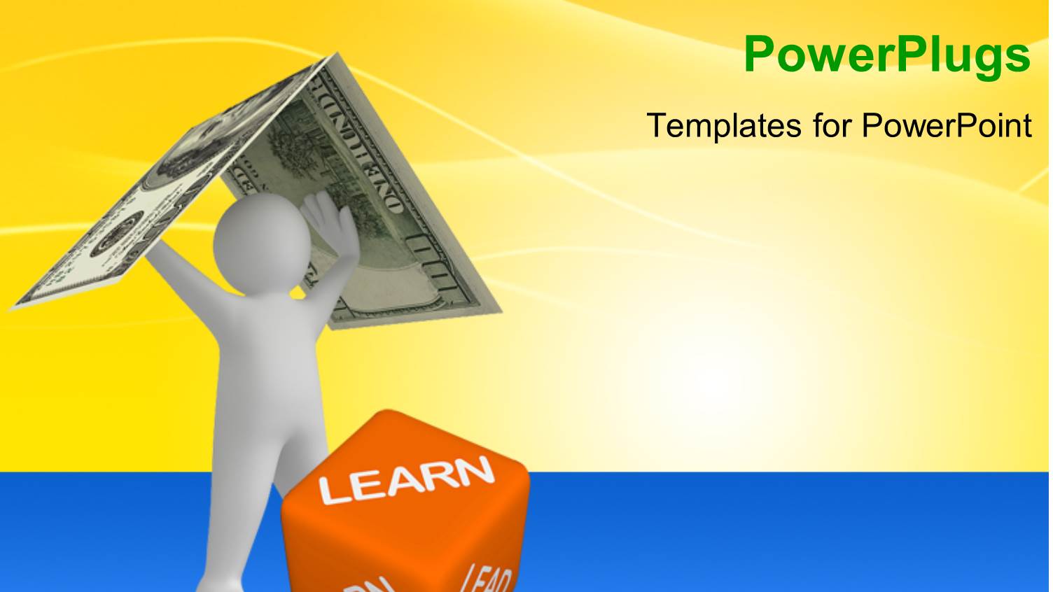 a Person Holding the Dollar Note with Yellowish Background