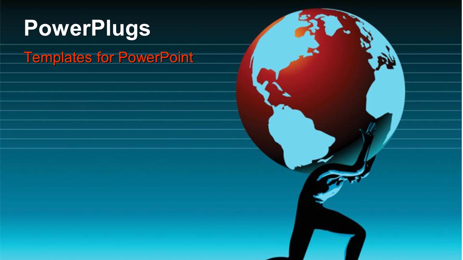 a Person Holding a Globe with Lines in Background