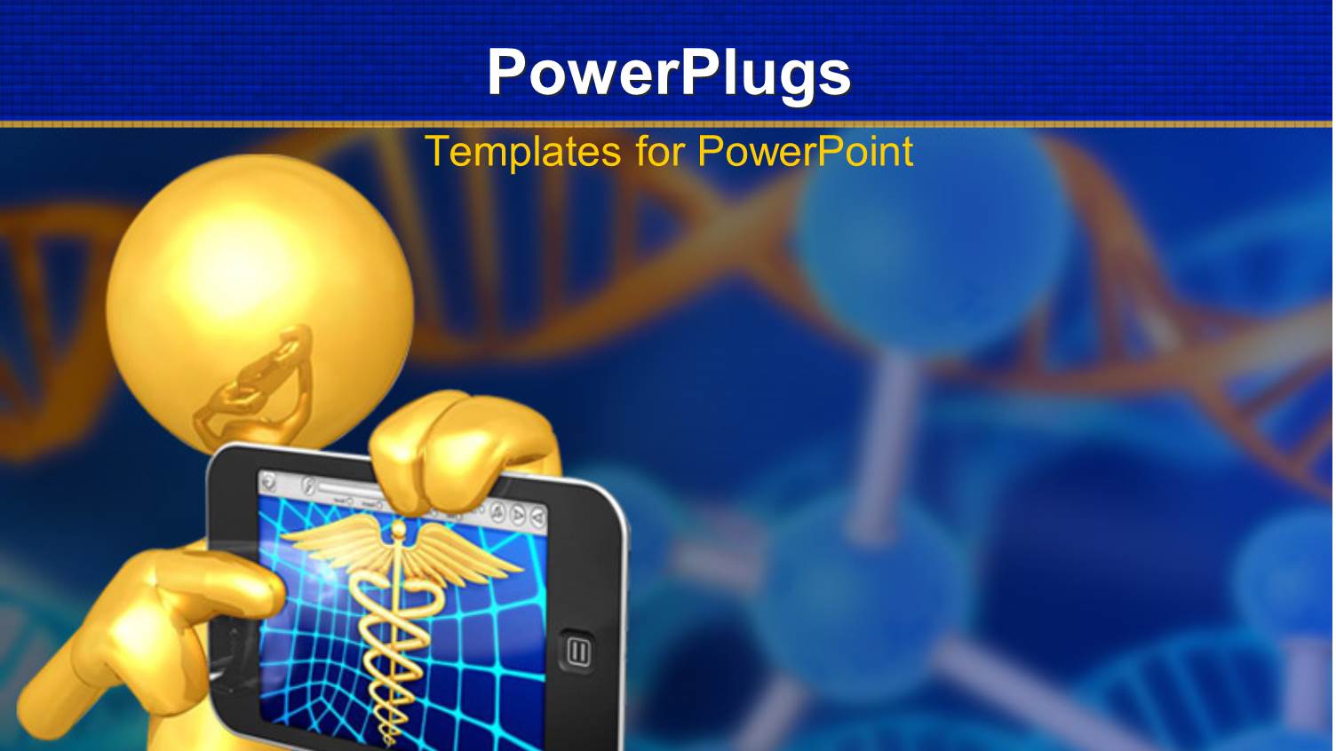 a Person Holding the Medical Sign in the Screen with Bluish Background