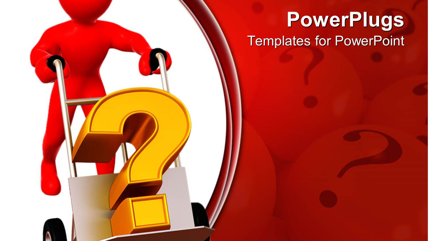 a Person Holding the Question Mark with Reddish Background