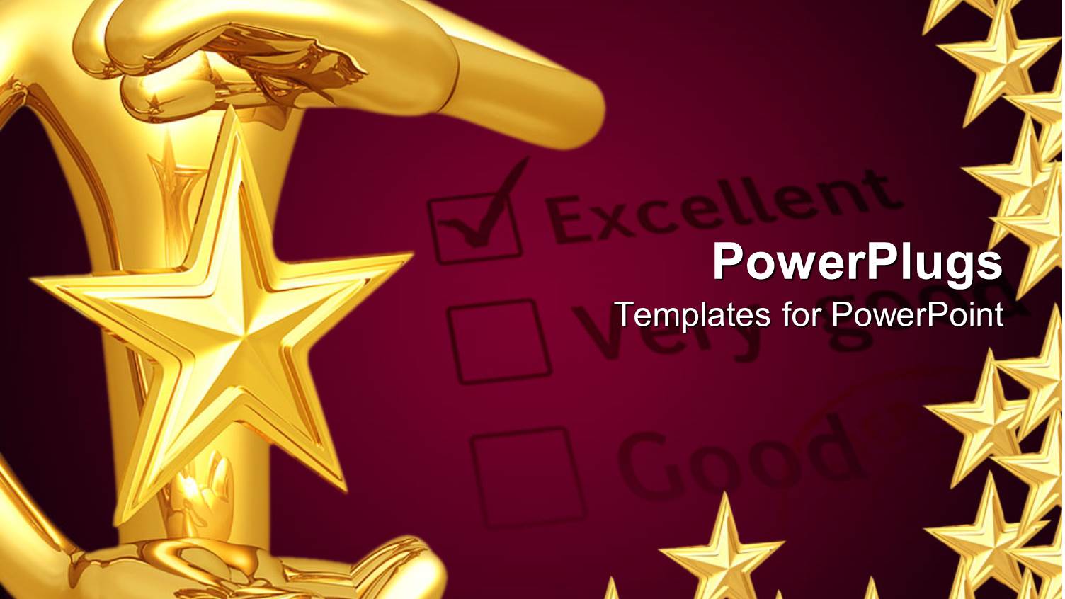 a Person Holding the Star with Purple Background