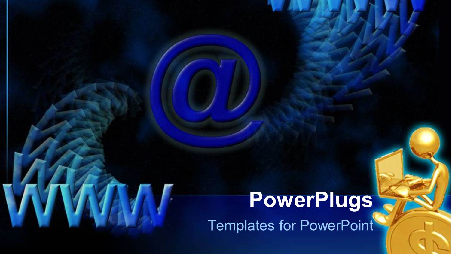 a Person with a Laptop and a Coin with Blackish Background