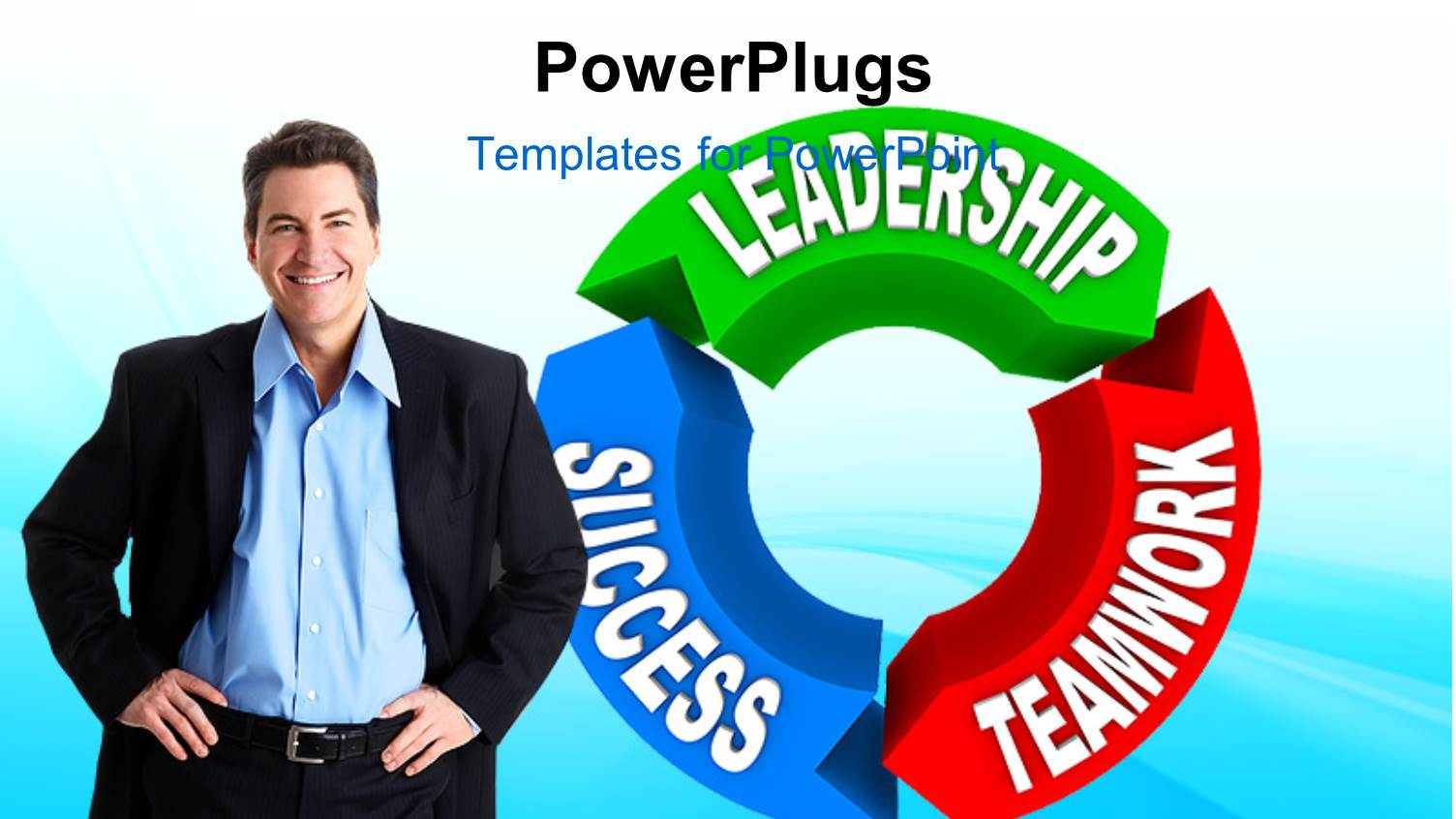 a Person with a Leadership Circle in the Background