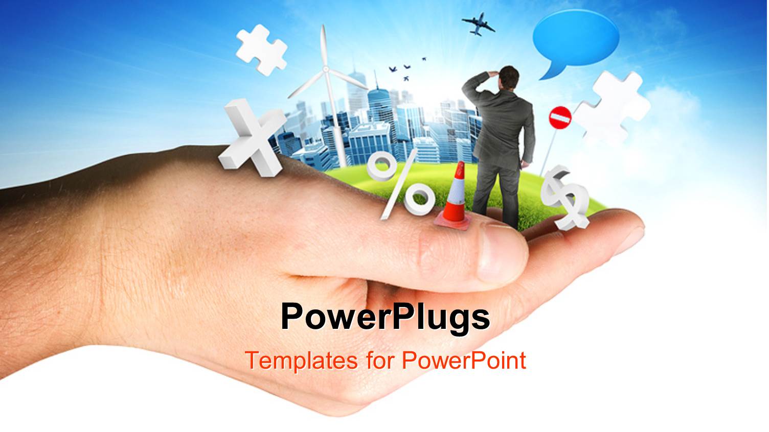 a Person Looking for the Apps and Bluish Background