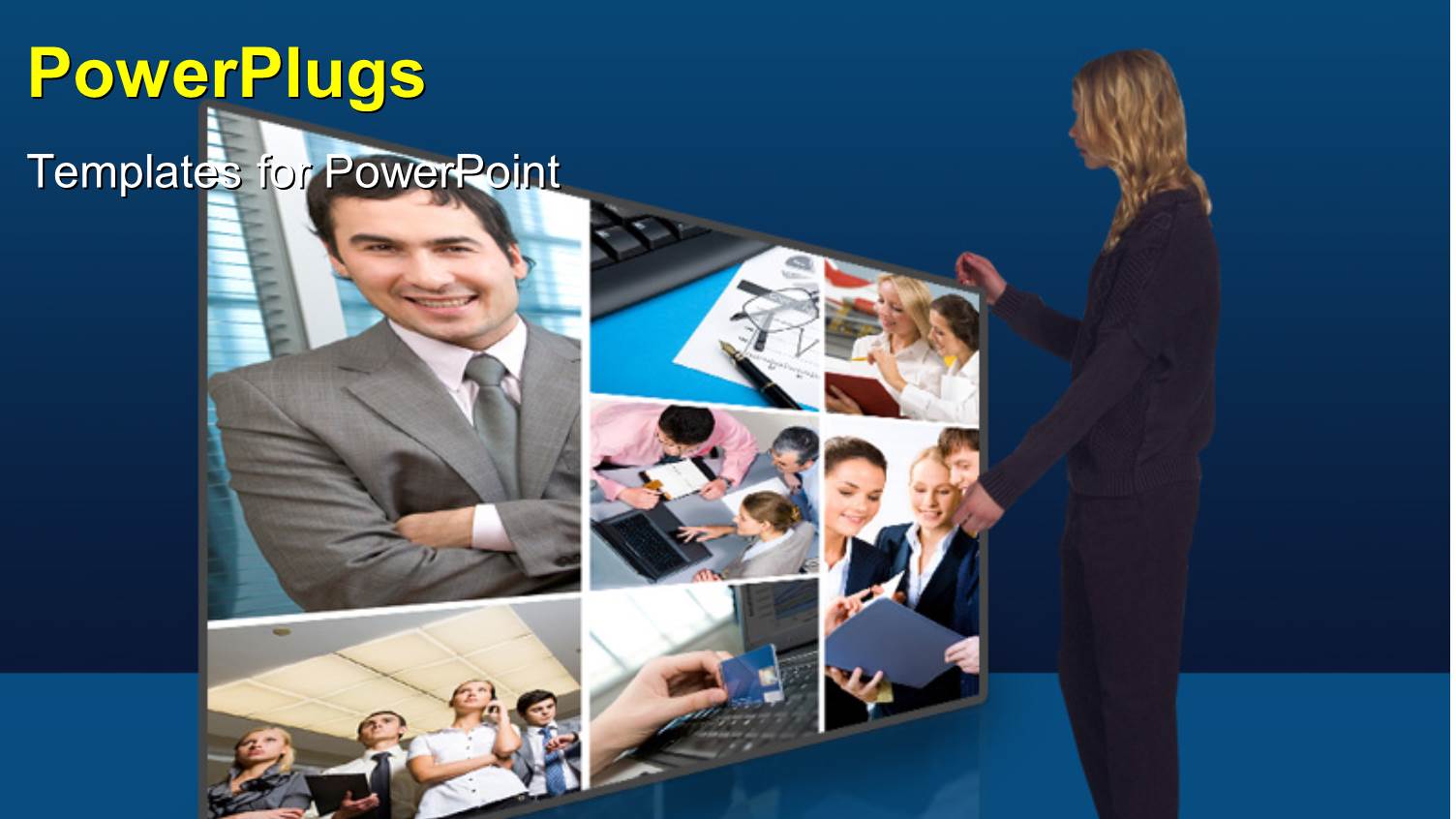 a Person Looking at a Number of Screens