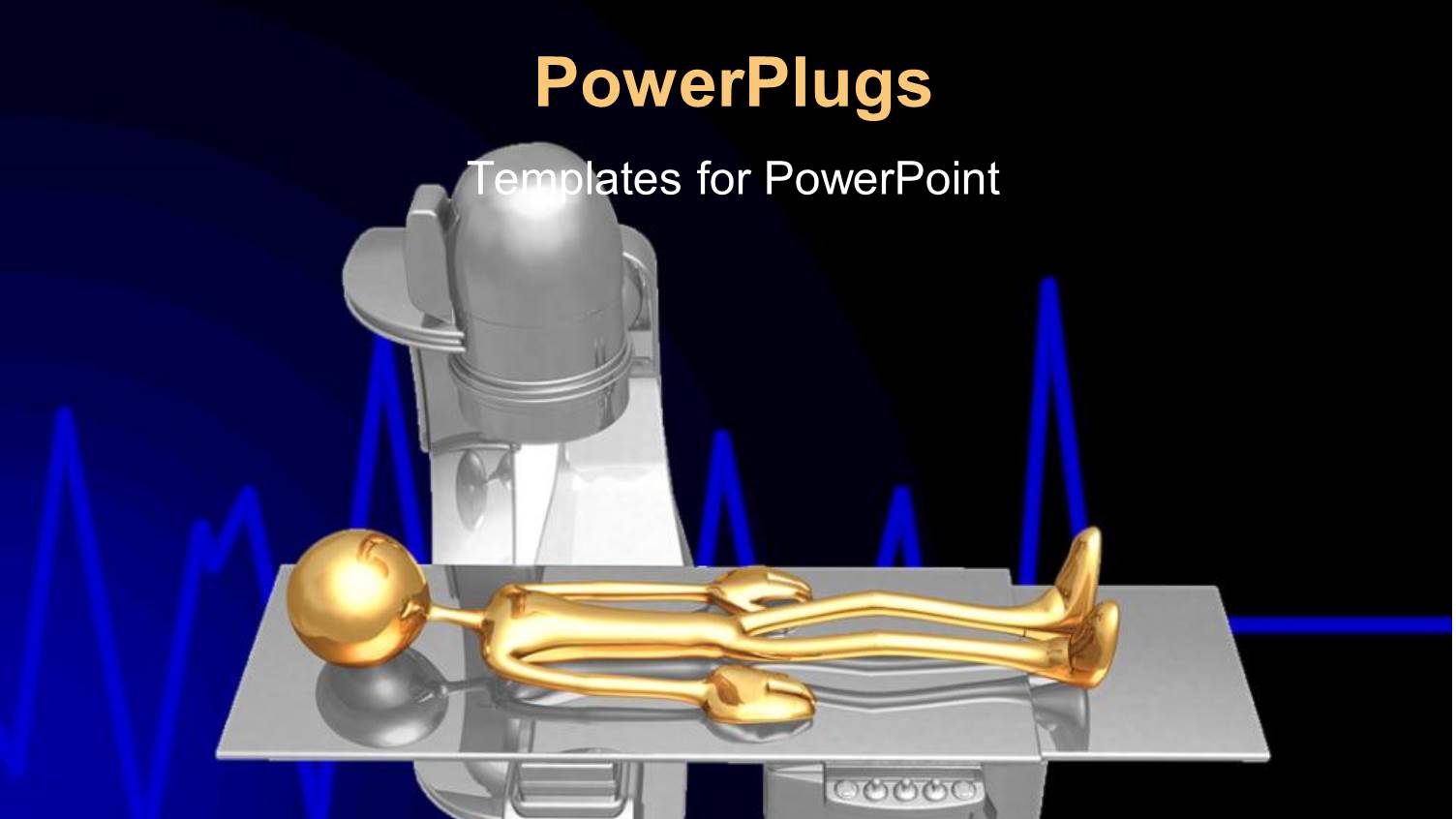 a Person Lying for a Checkup with Blackish Background