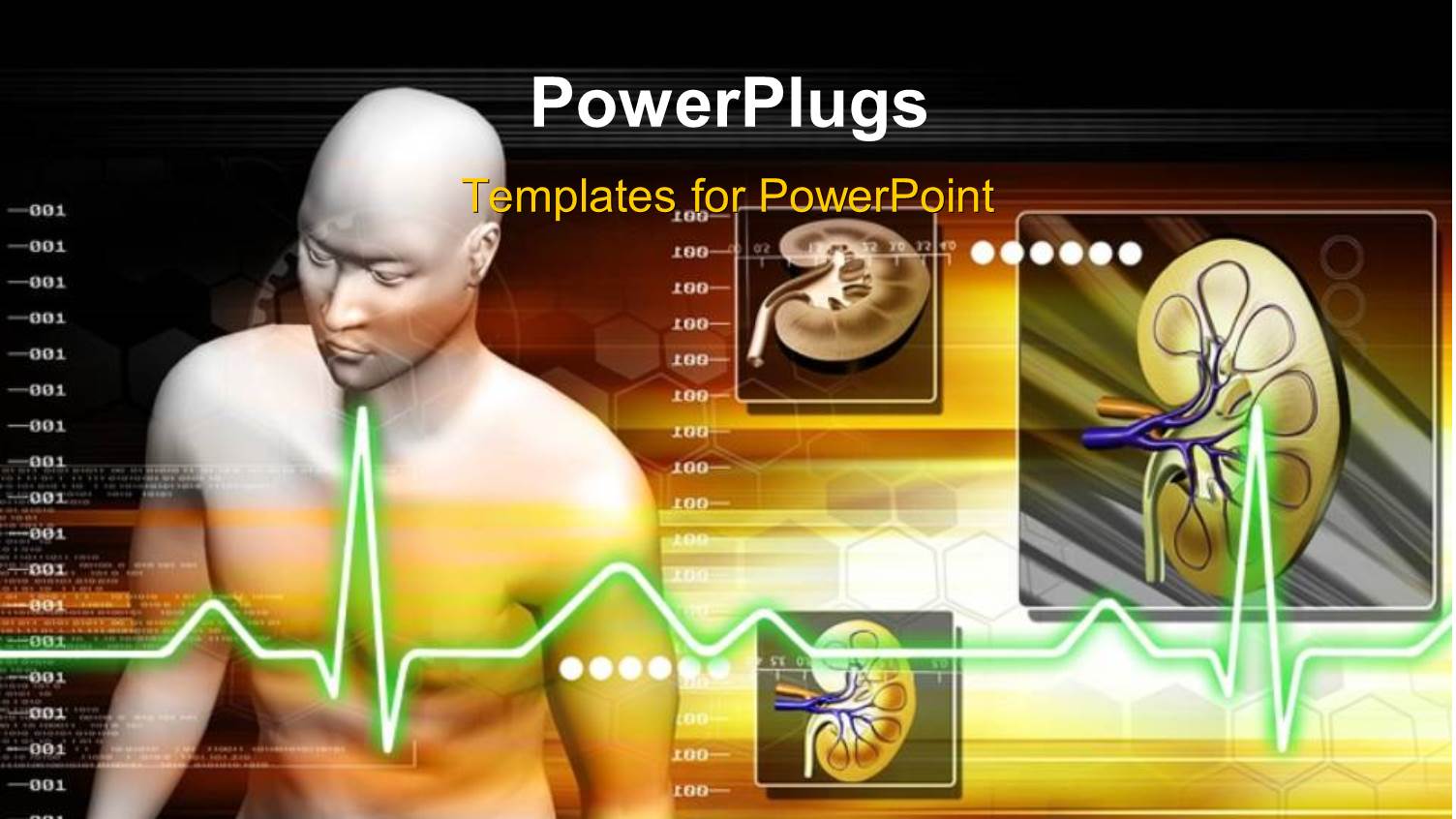 a Person Naked with Kidneys in the Background