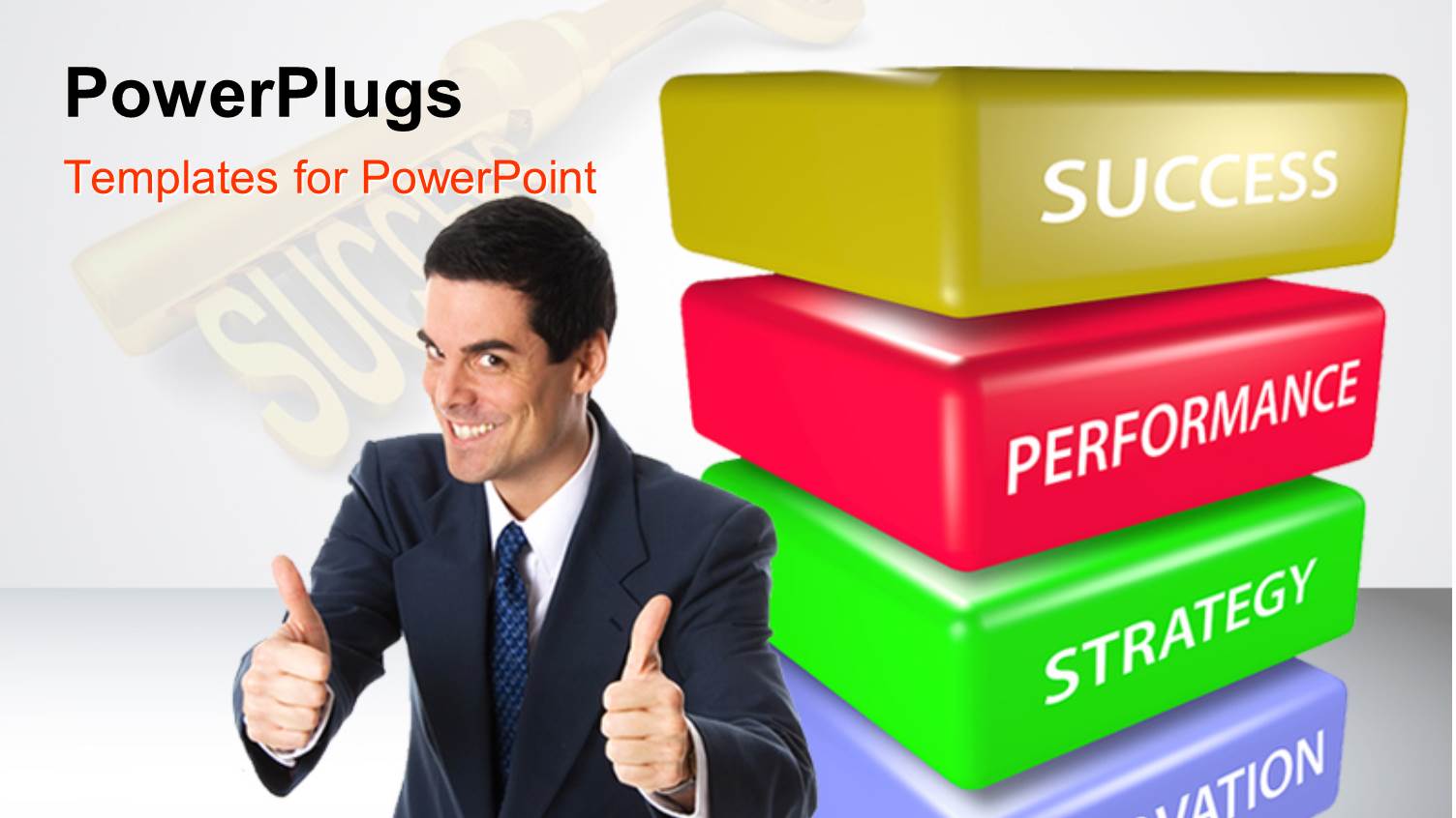 a Person with a Number of Success Rules in the Background