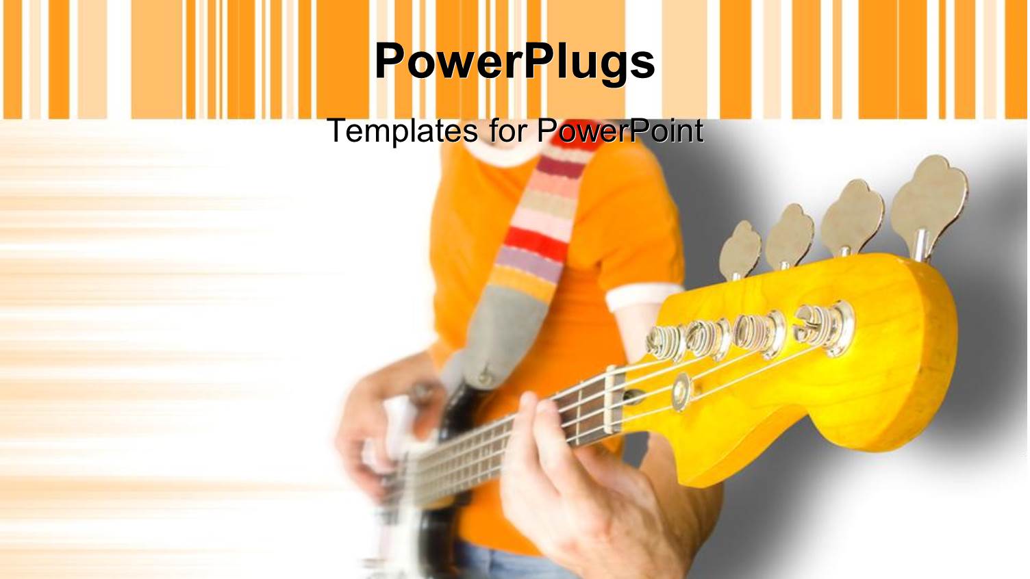 a Person Playing the Guitar with Multicolor Background