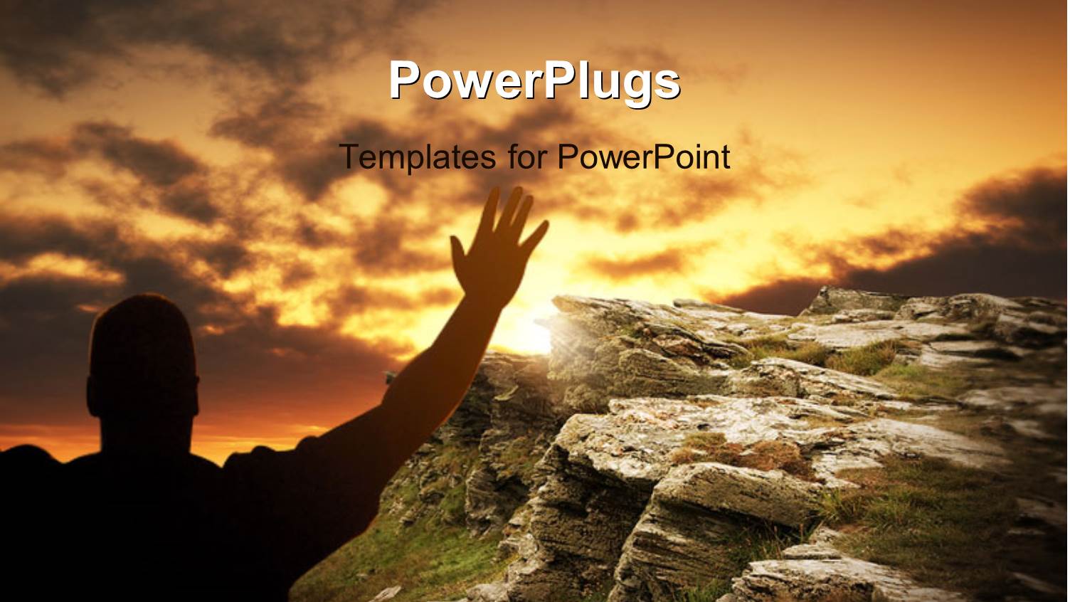 a Person Playing to the Lord with Mountain in the Background