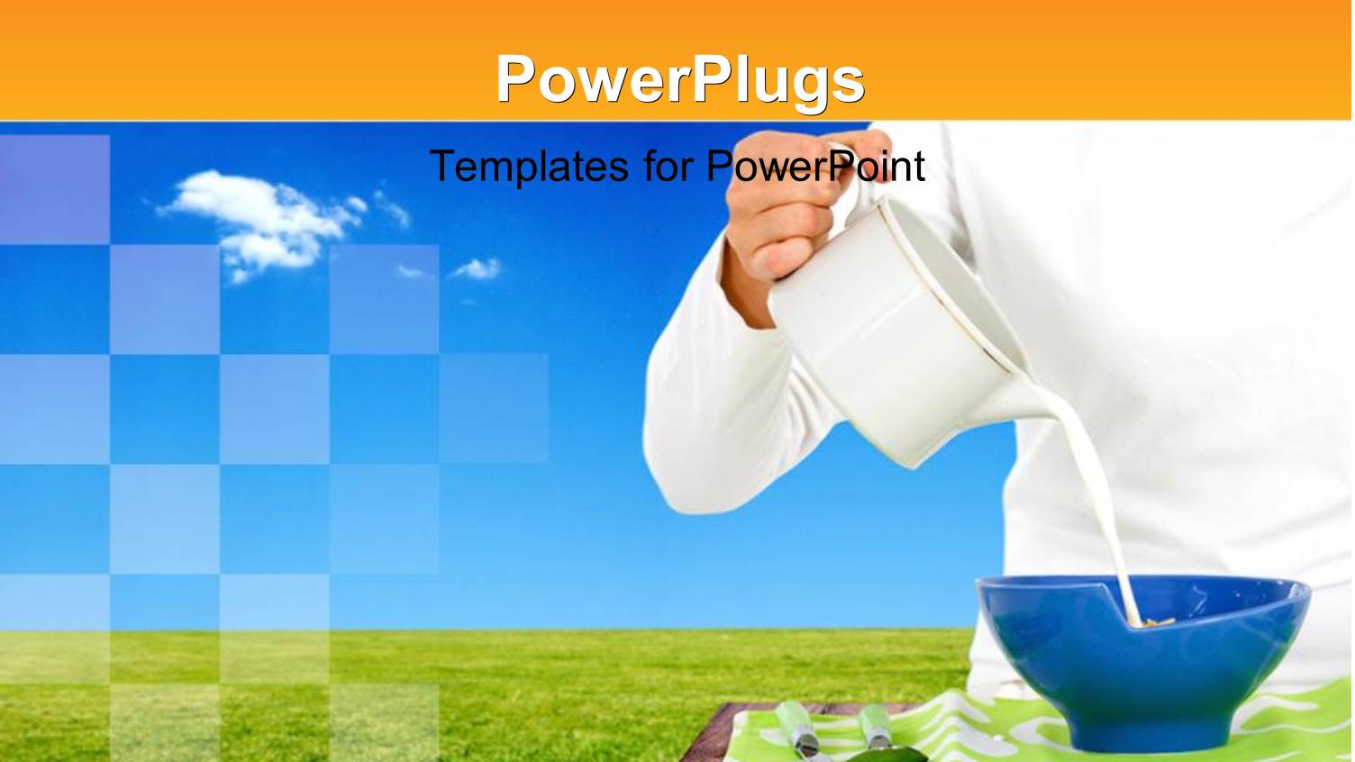 a Person Pouring a Jar of Milk into a Bowl