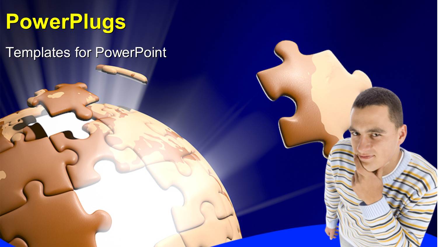 a Person with a Puzzle Piece Missing from the Jigsaw Puzzle