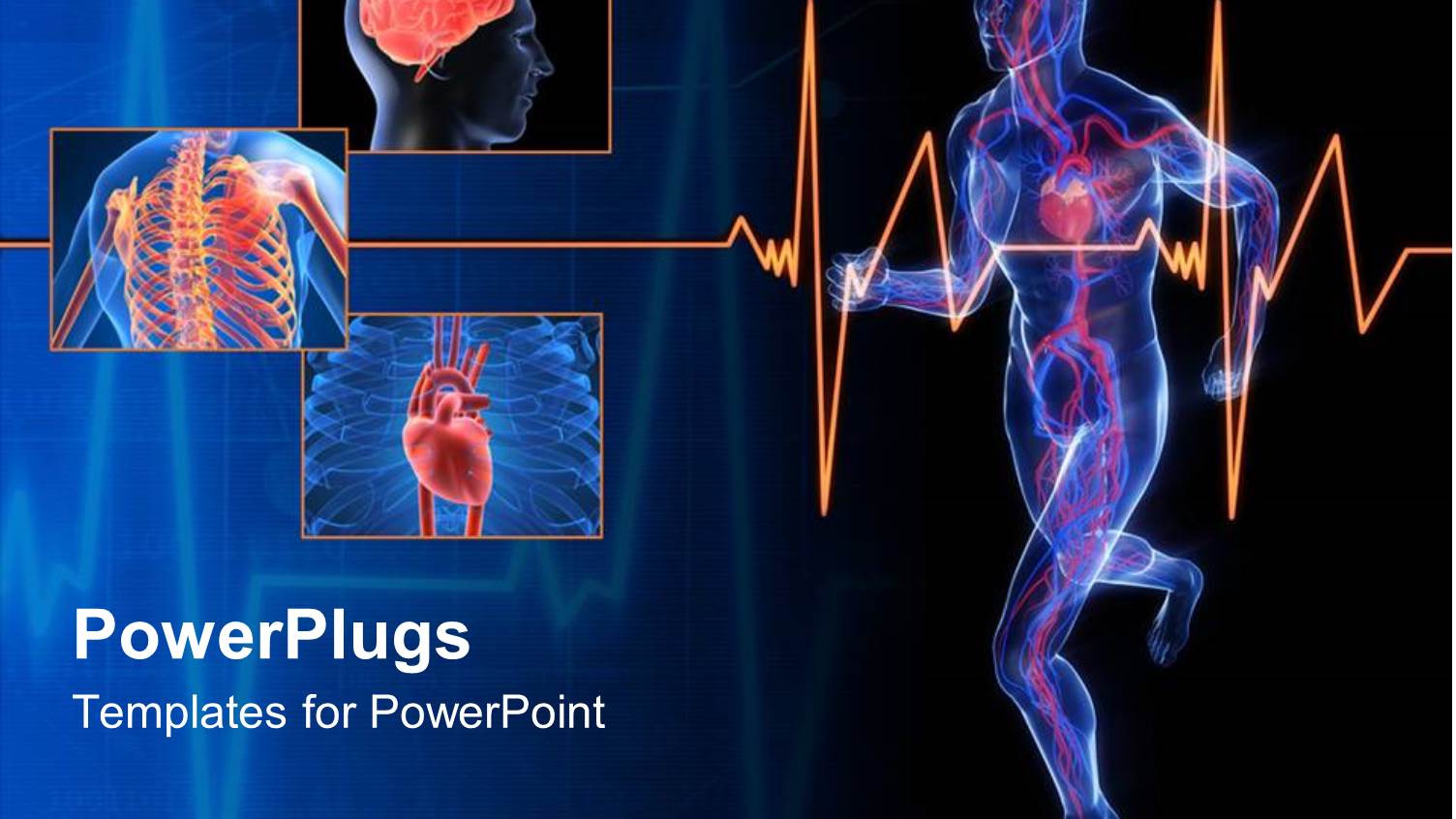 a Person Running with his Body Parts Being Shown in Various Pictures