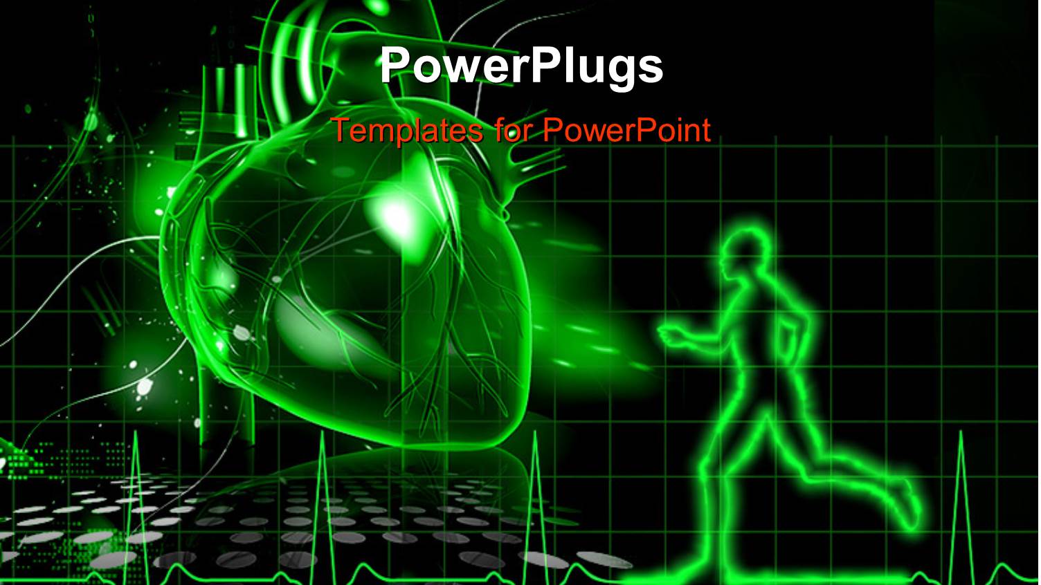 a Person Running Towards a Heart