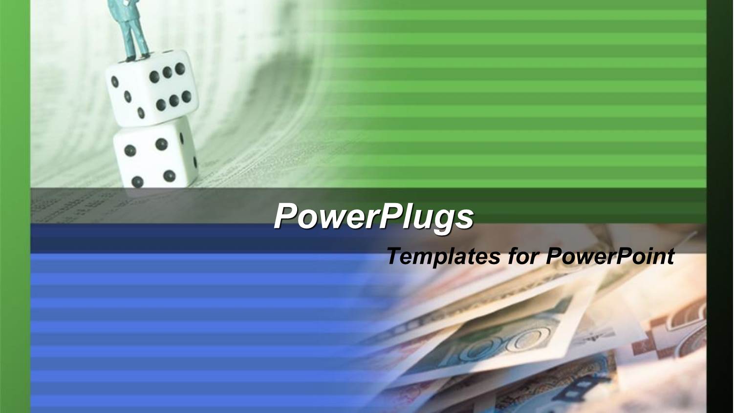 a Person Standing on a Number of Dices