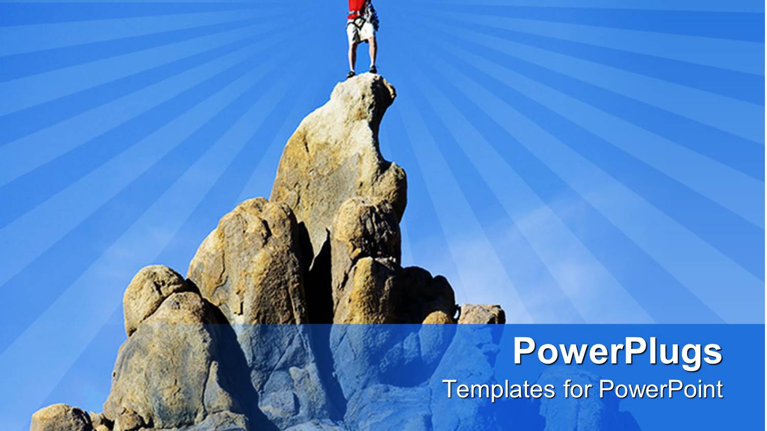 a Person Successfully Climbed a Mountain and Celebrating the Moment