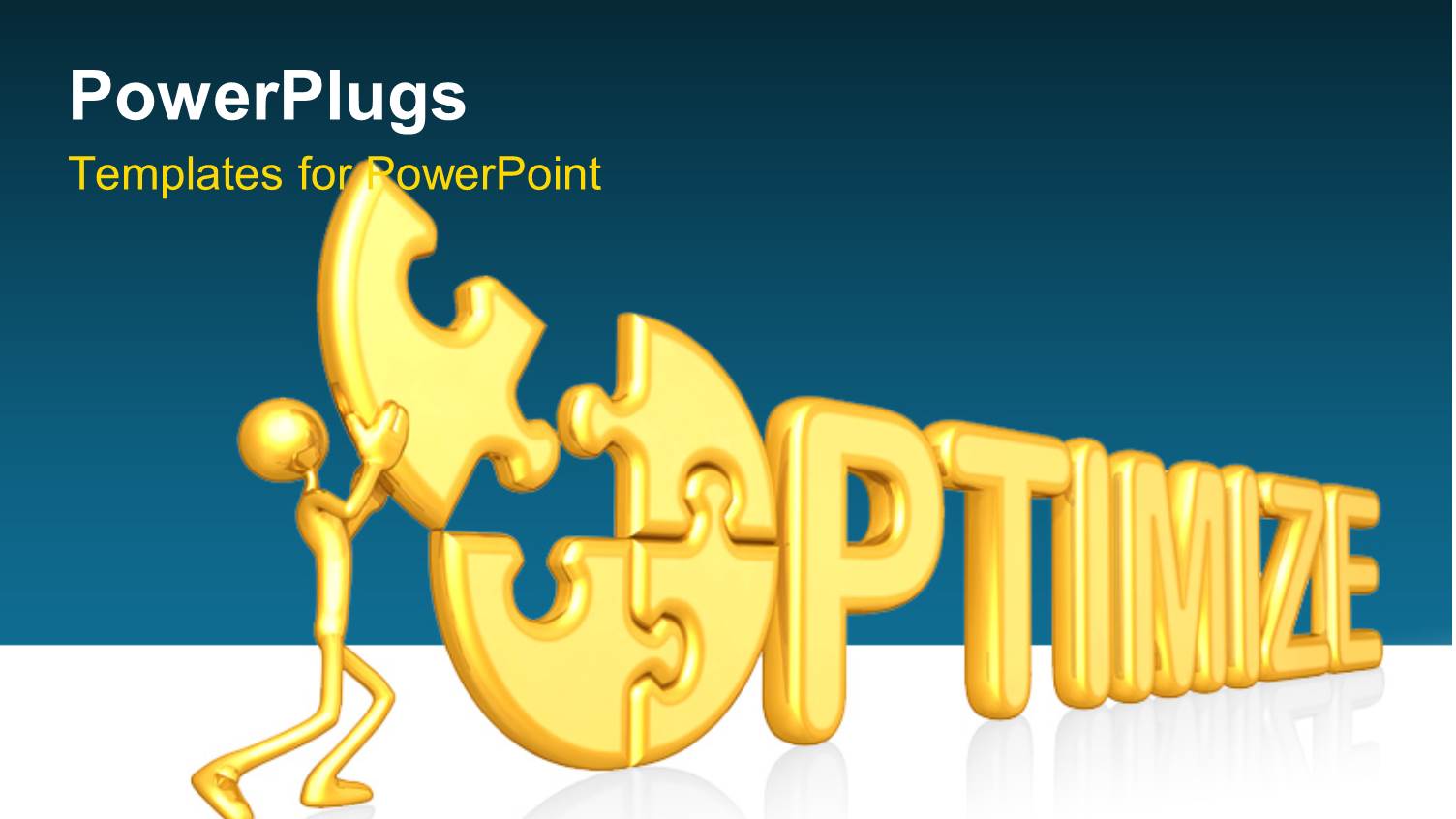 a Person Trying to Complete a Word with Bluish Background