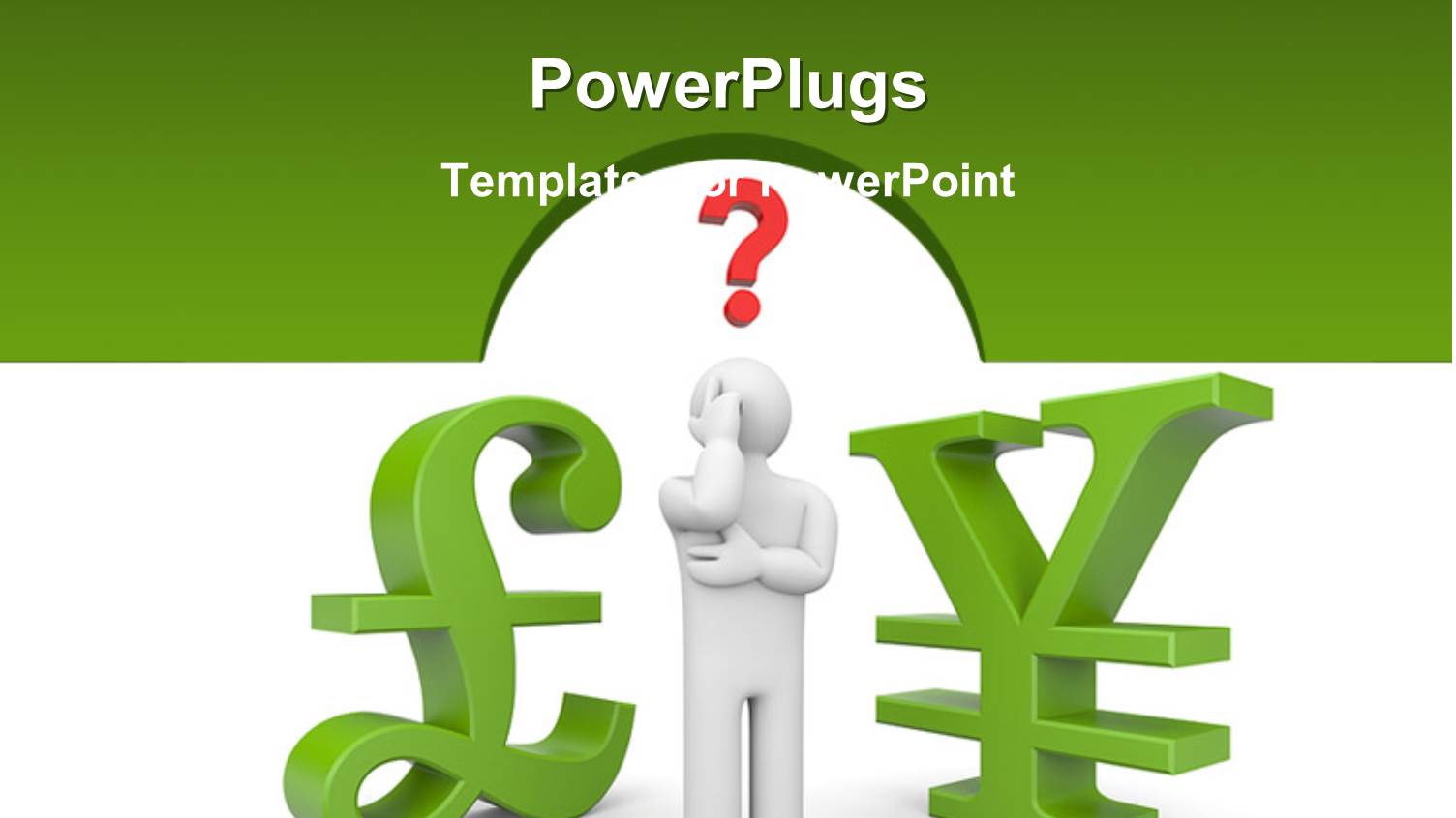 a Person with Two Currency Signs