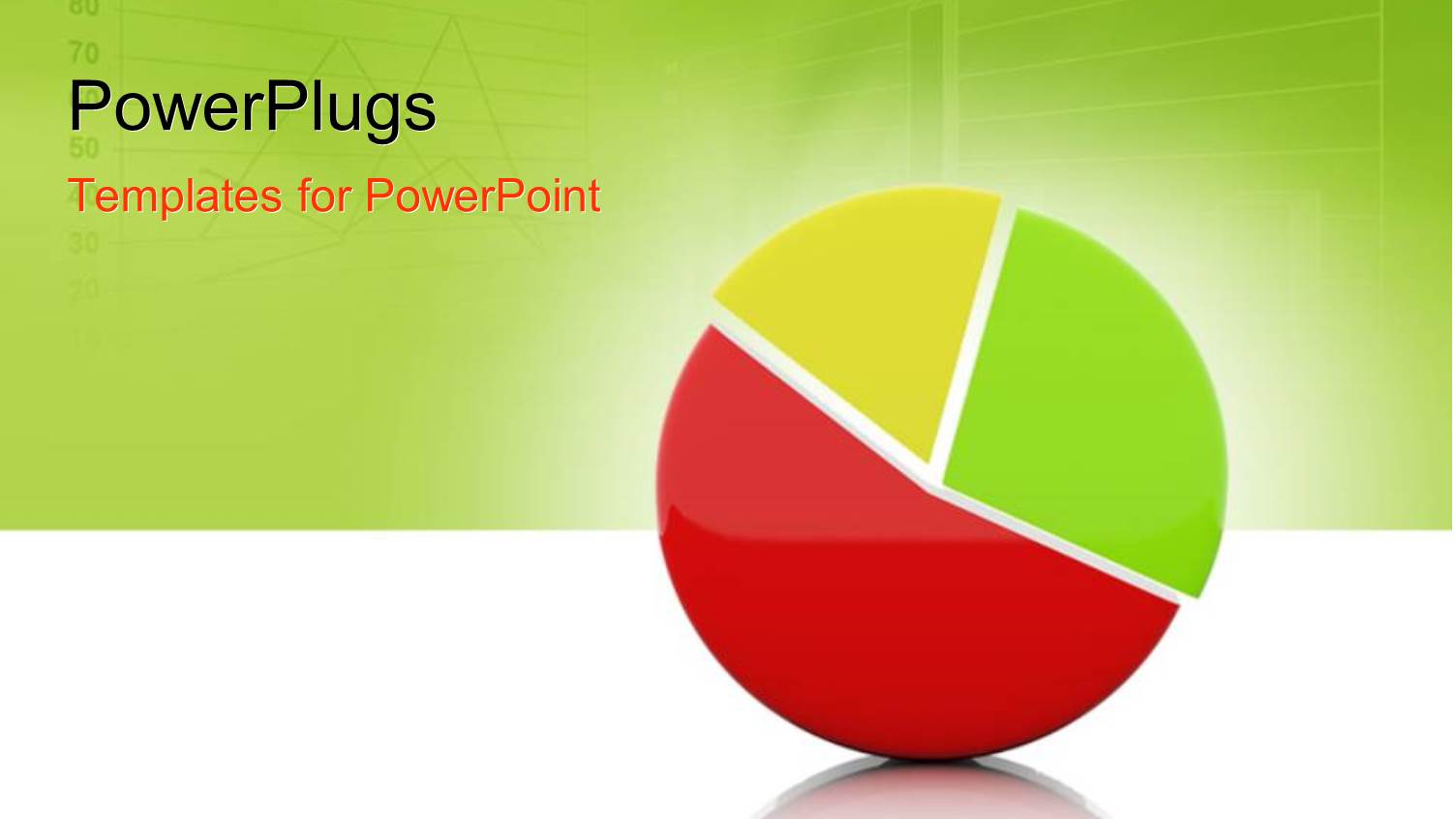 Pie Chart Depicting Sales with Graph