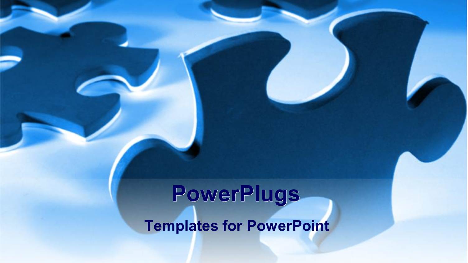 Pieces of Puzzle Blue Background Problems and Solutions Success Business