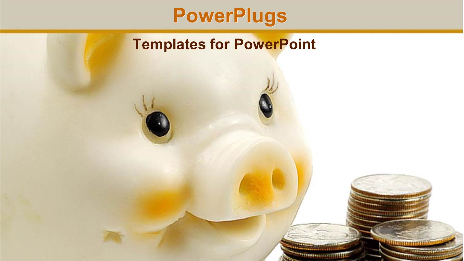 a Piggy Bank with a Number of Coins