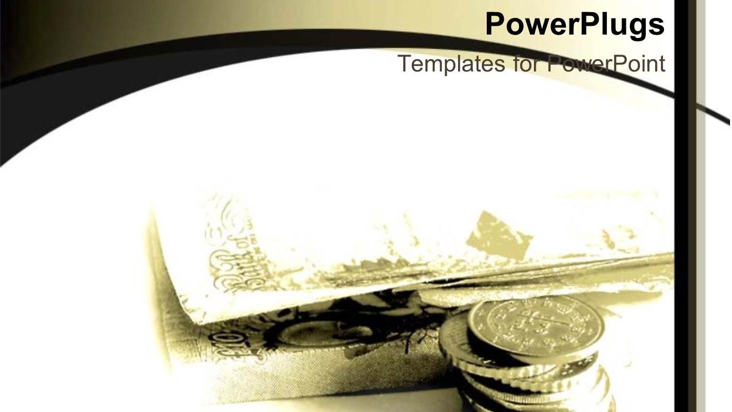 Pile of Gold Coins Beside Stacks of Dollar Bills