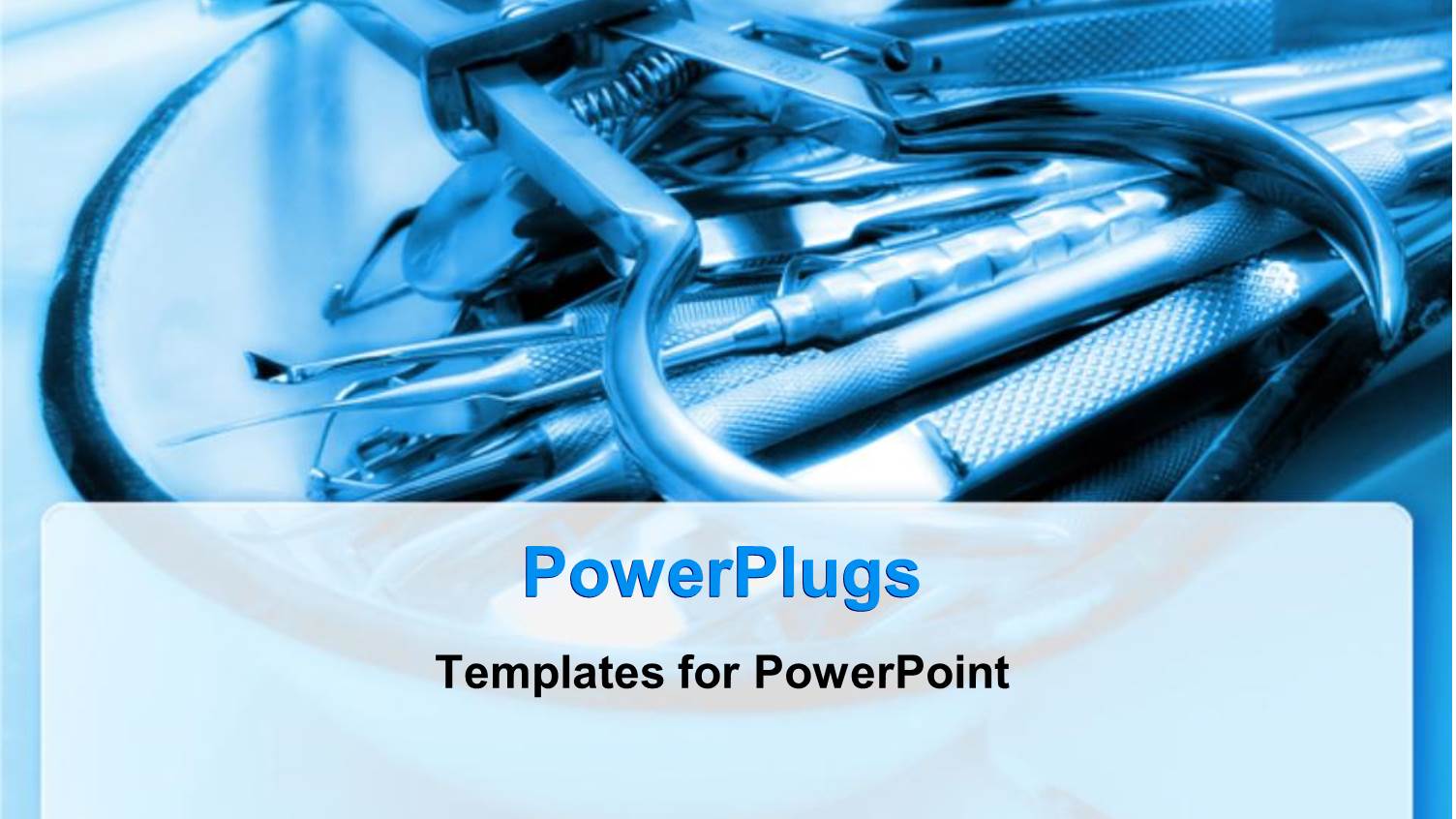 Pile of Medical Tools on Chrome Plate