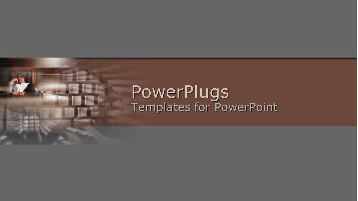 a Plain Ash Colored Background Tile with a Person Sitting