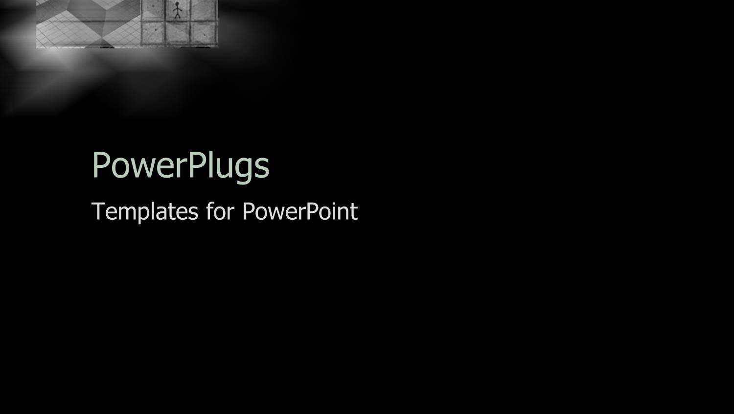 a Plain Black and White Surface Tile with some Images