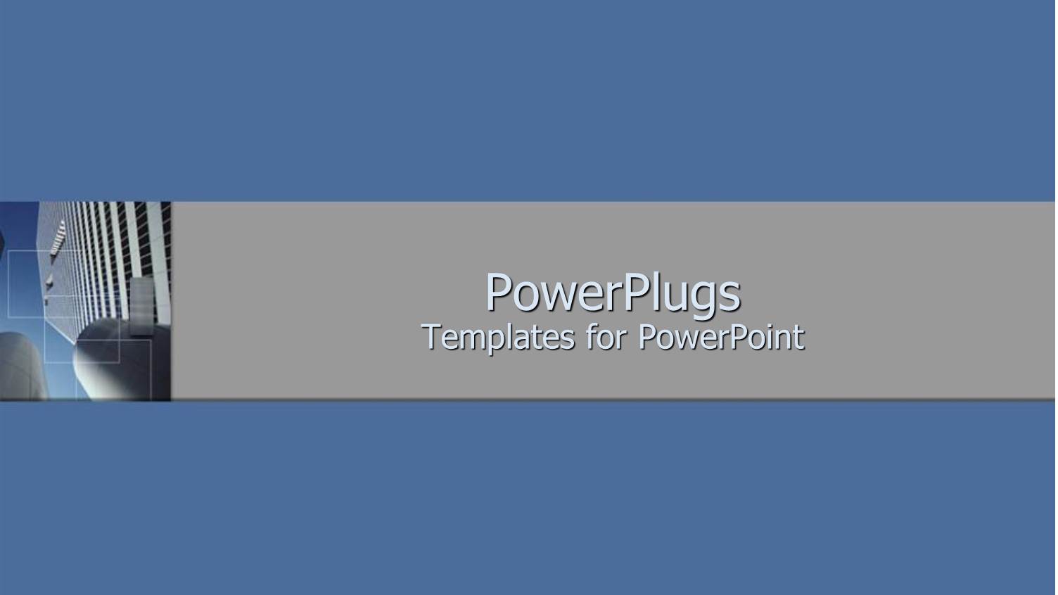 a Plain Blue Background with an Ash Strip in the Middle