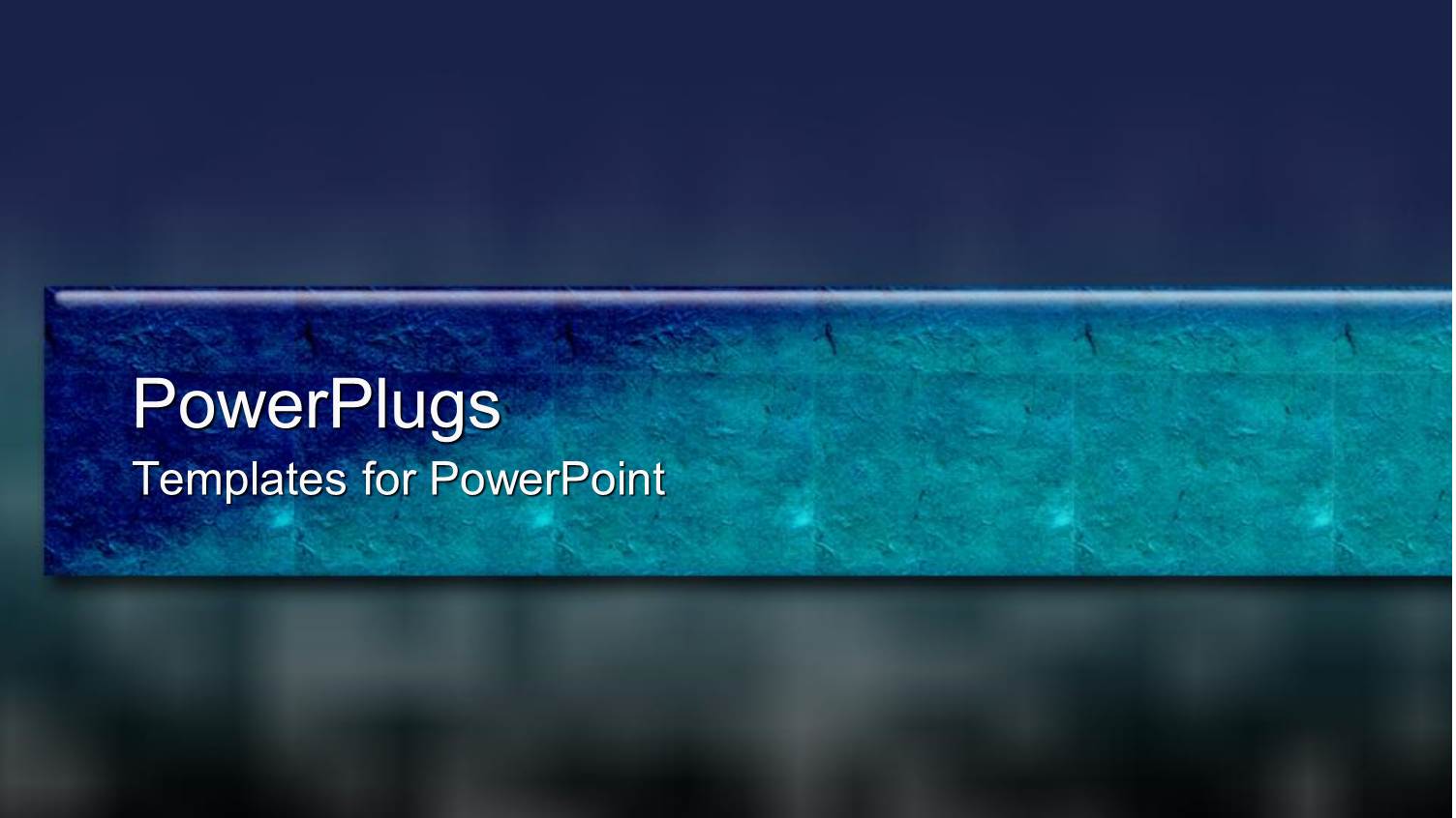 a Plain Blue Background with an Ice Blue Strip