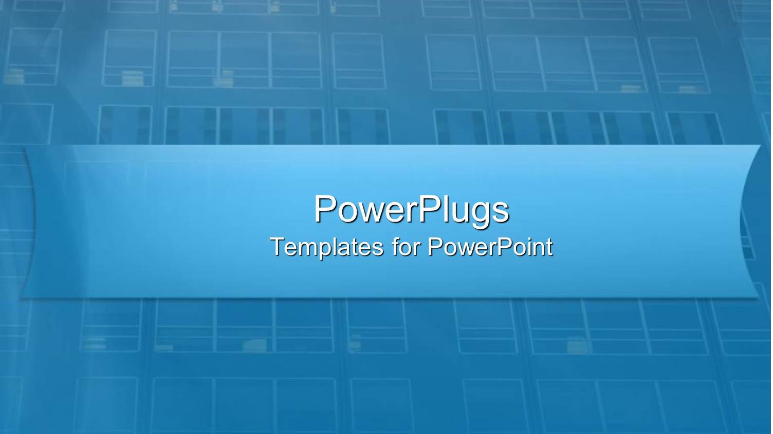 a Plain Blue Background with Lots of Square Patterns