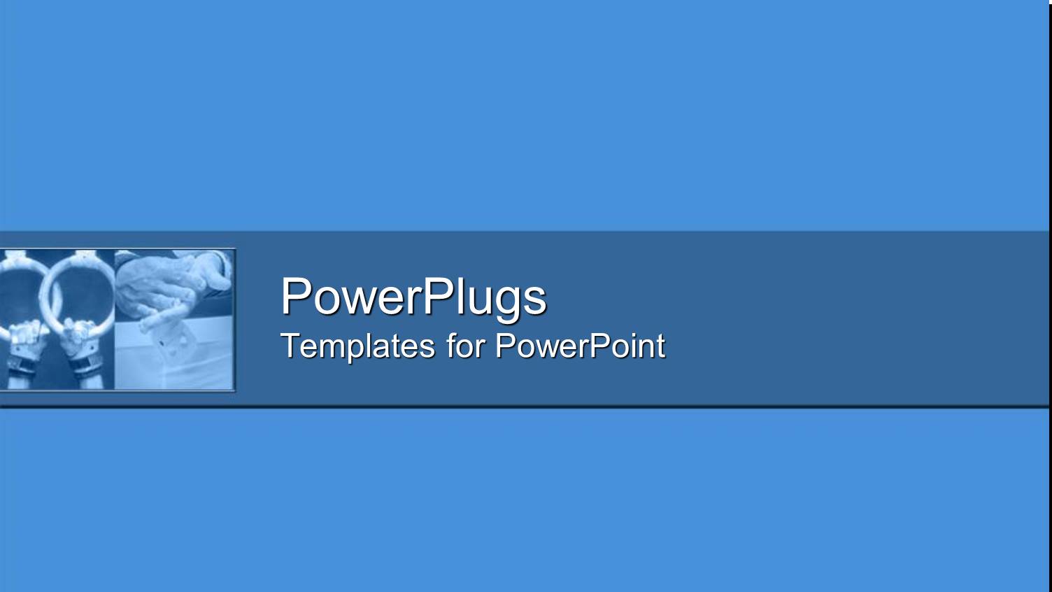 Plain Blue Backgroundtile with Two Pairs of Hands