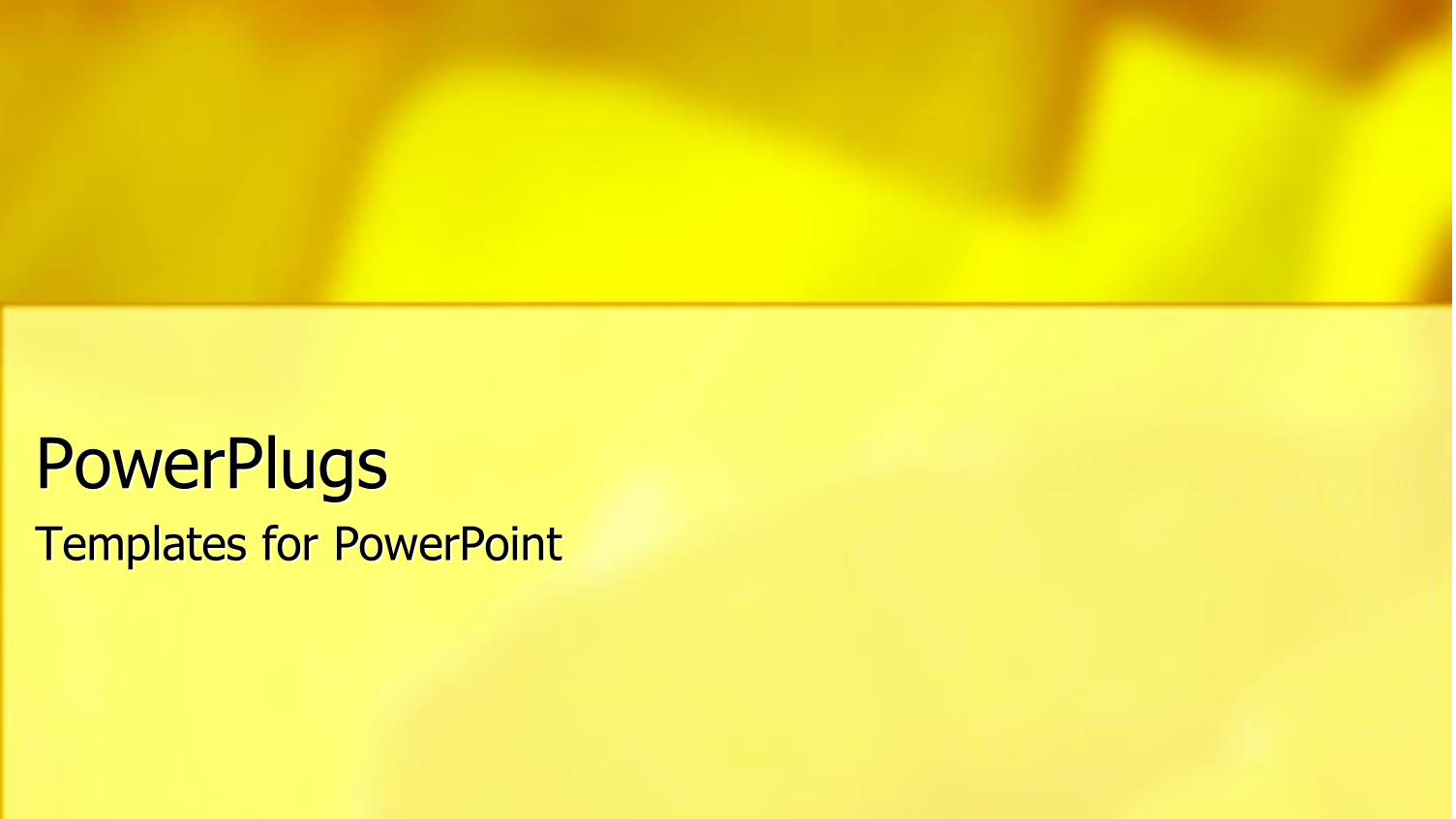 a Plain Bright Yellow Background with a Middle Strip