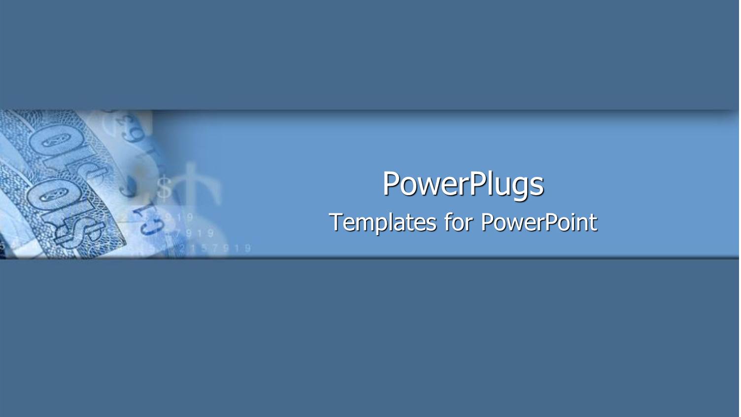 a Plain Clear Blue Colored Surface Tile with Dollar Bills