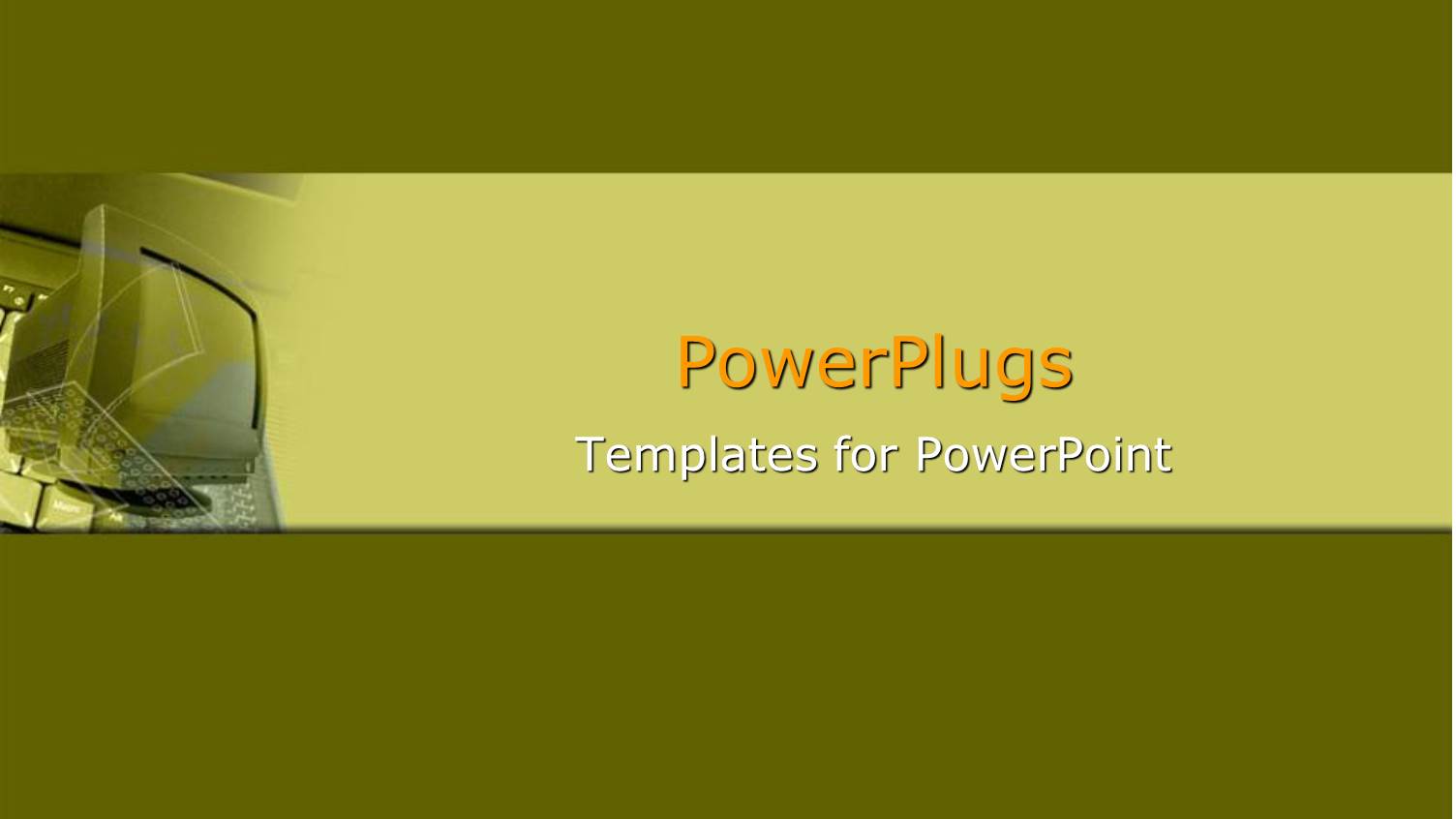 a Plain Dark Green Background with a Strip across it