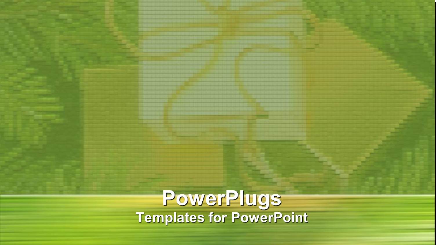 a Plain Green and White Background Tile with Faint Gift Packs