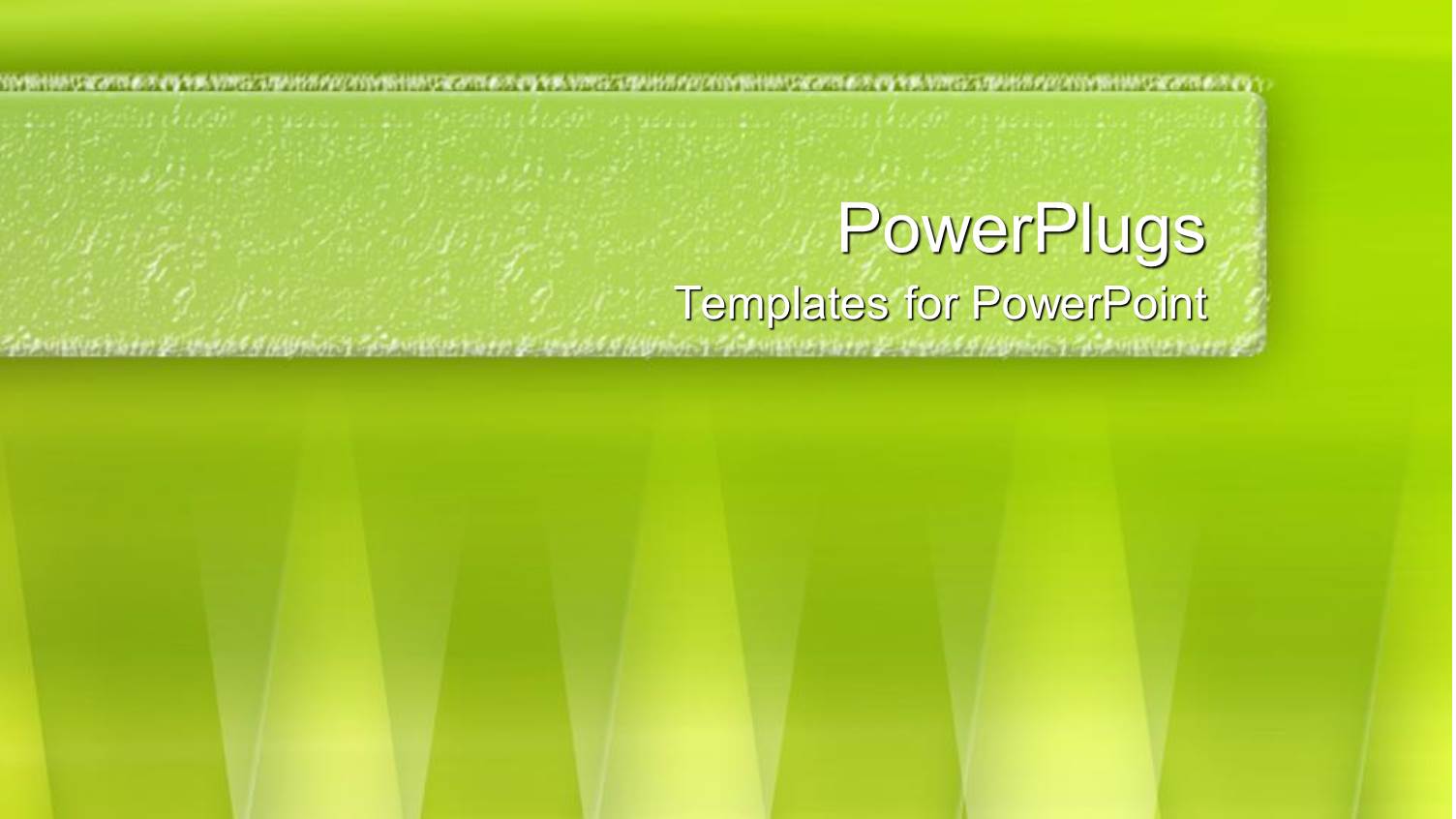 Plain Green and Yellow Surface Tile with Three Triangular Light Rays