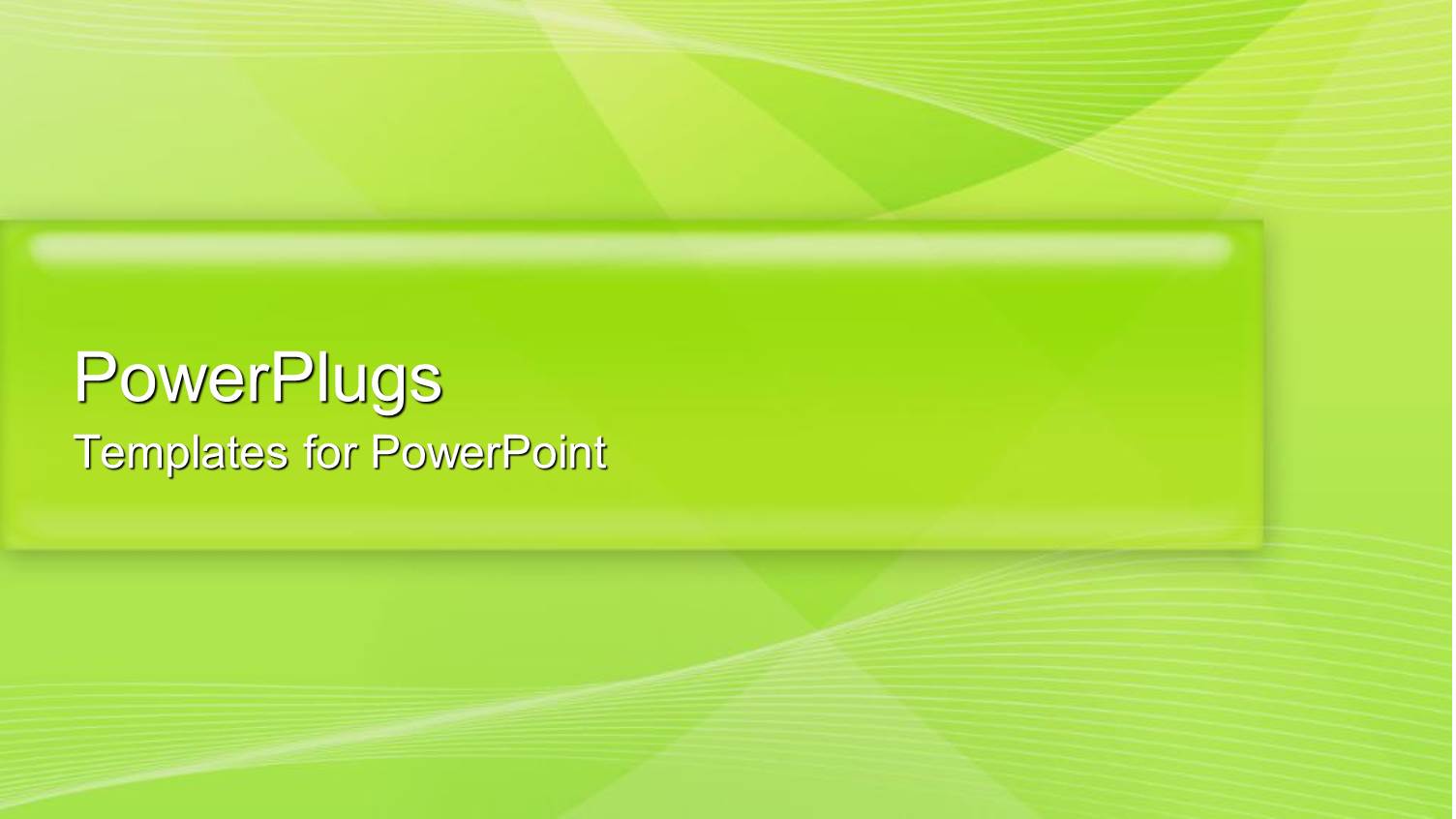 a Plain Leaf Green Background with some Wavy Lines