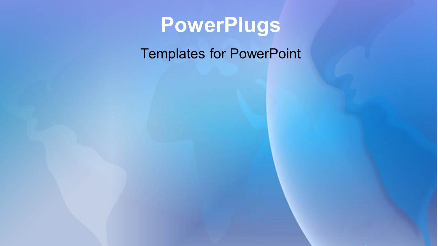 a Plain Light Blue Abstract Background of a World Map