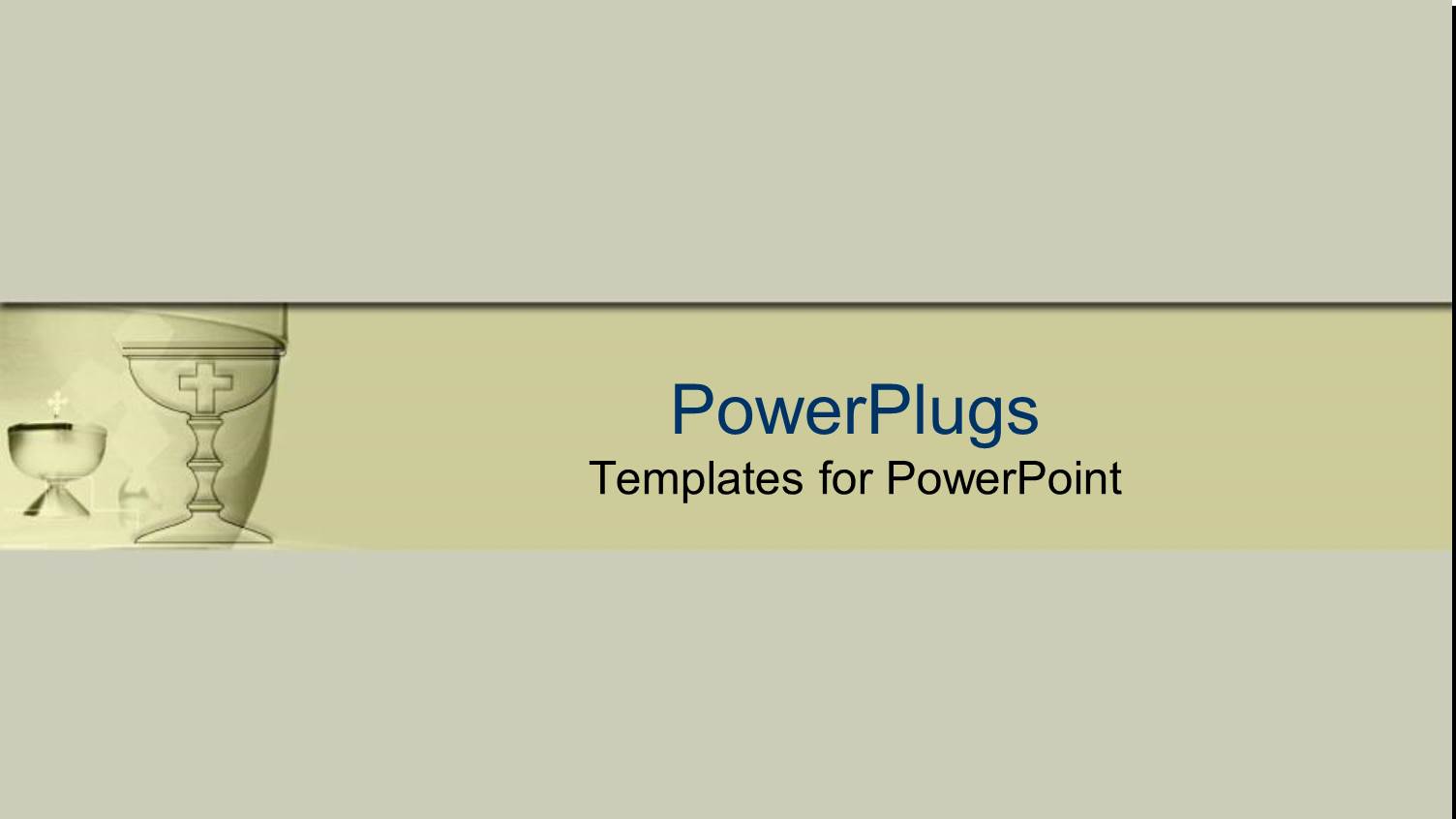 Plain off White Background Surface Tile with a Cross