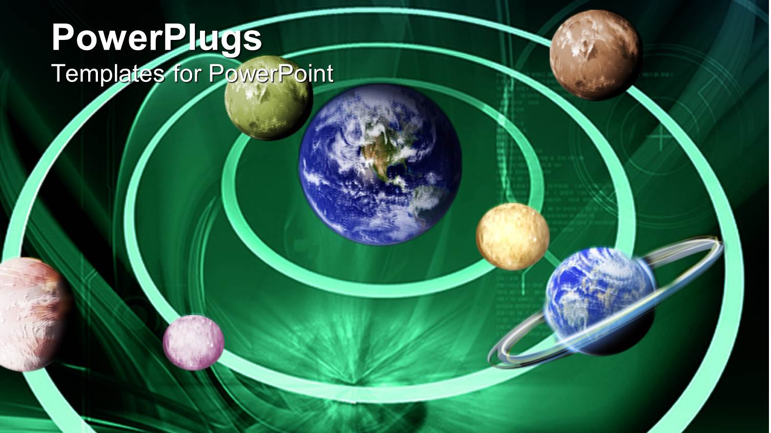 all the Planets of the Solar System Together Revolving Around Earth