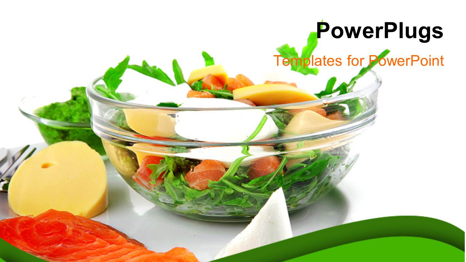 a Plate with a Number of Vegetables