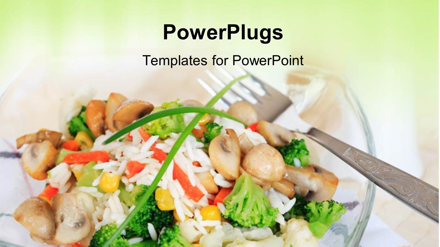 a Plate with Vegetables in it and a Silver Fork