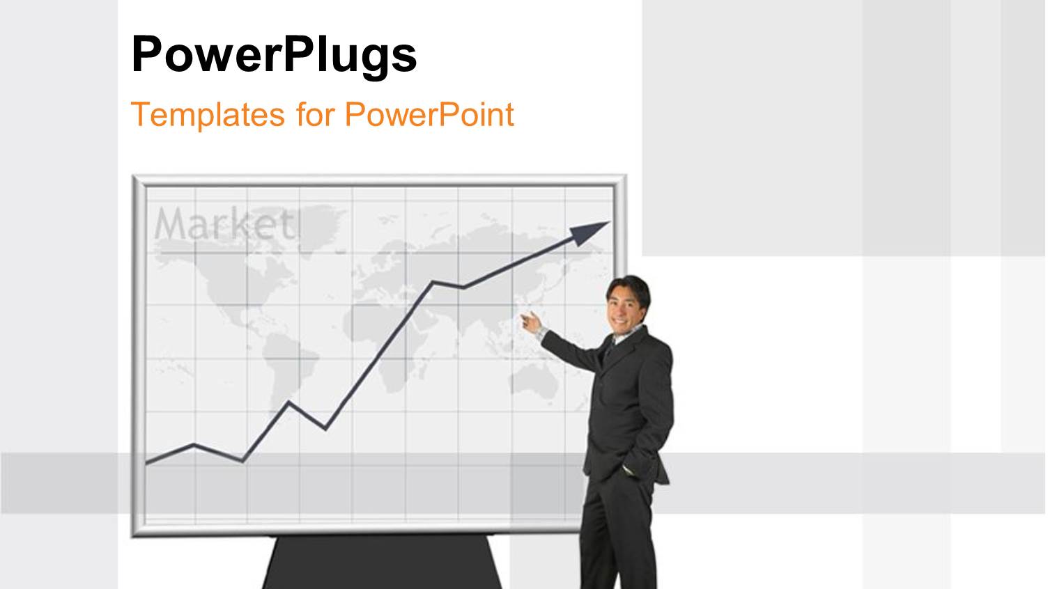 a Professional Person with a Graph on a Screen